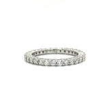 Maya Lianna 1.03 Ctw. Diamond and 14K White Gold Eternity Band