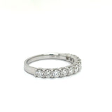 Maya Lianna 0.74 Ctw. Diamond and 14K White Gold Anniversary Band