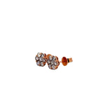 Maya Lianna 1.00 cttw Diamond Flower Cluster Earrings