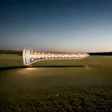 The Champion 1.60 cttw Diamond Golf Tee 14K Yellow Gold Brooch/Pendant (Limited Edition) 15344 Length 2.5"