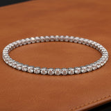 Classico 5.0 ctw Diamond and 14K White Gold Tennis Bracelet