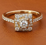 Leo Schachter .75 cttw Diamond Ring 14893