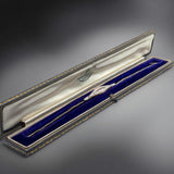 Art Deco Diamond and Ruby Platinum and 18K Yellow Gold Bracelet