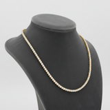 9.50cttw Diamond Anniversary Necklace 14K Yellow Gold