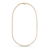 9.50cttw Diamond Anniversary Necklace 14K Yellow Gold