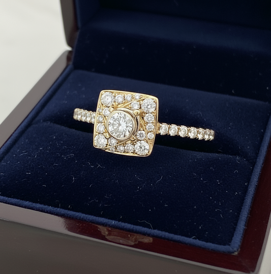 Leo Schachter .75 cttw Diamond Ring 14893