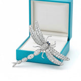 Tiffany & Co Diamond and Platinum Dragonfly Brooch