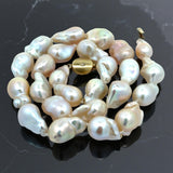 11 mm x 14.00 mm South Sea Baroque Pearl Strand Necklace