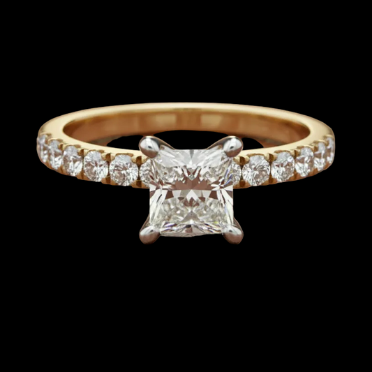 Venetti Diamond and 14K Yellow Gold Ring