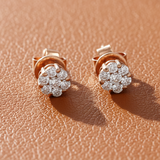 Maya Lianna .25 cttw Diamond Cluster Earrings