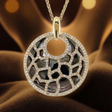 Effy Diamond and 14K Yellow Gold Necklace