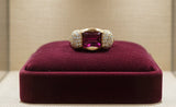 Estate Italian 1.50 cttw Diamond 2.01 ct Tourmaline Designer Ring 14532