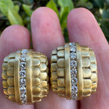 Designer ERAND Diamond 18K Yellow Gold Earring