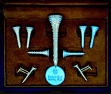 The Champion 1.60 cttw Diamond Golf Tee 14K Yellow Gold Brooch/Pendant (Limited Edition) 15344 Length 2.5"