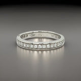 Maya Lianna 0.40 Ctw. Diamond and 14K White Gold Wedding Band