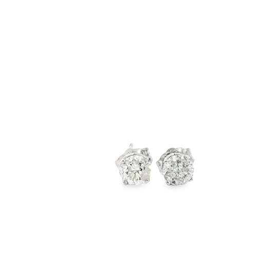 0.75 CTTW Studs Earrings