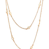 3.52 CTTW Station Necklace