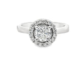 1.26 CTTW Halo Ring
