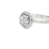 1.26 CTTW Halo Ring