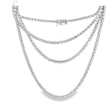 8.00 CTTW Straight-line Necklace