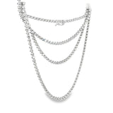 8.00 CTTW Straight-line Necklace