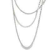 8.15 CTTW Straight-line Necklace