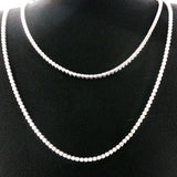 8.09 CTTW Straight-line Necklace