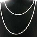 8.09 CTTW Straight-line Necklace