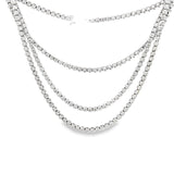 6.17 CTTW Straight Line Necklace