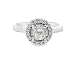 1.23 CTTW Halo Ring