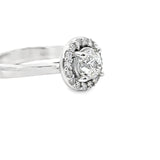 1.23 CTTW Halo Ring