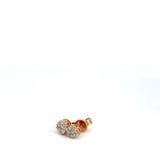 0.25 CTTW Cluster Earrings