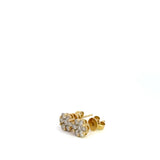 0.75 CTTW Cluster Earrings