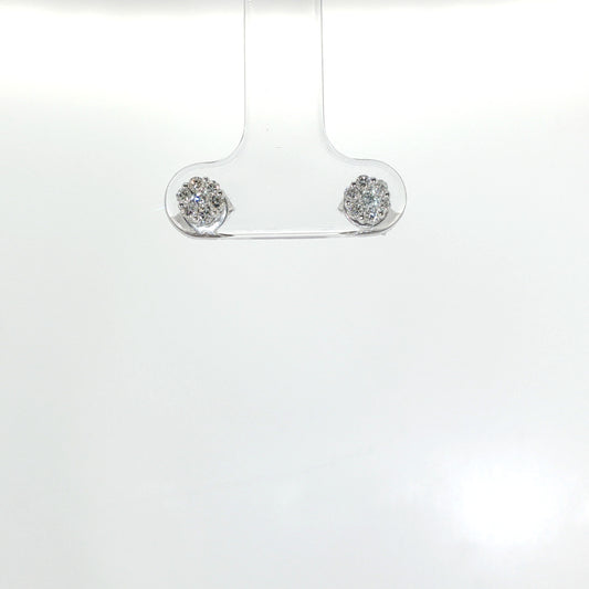 0.25 CTTW Cluster Earrings