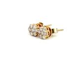 0.50 CTTW Cluster Earrings