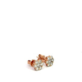1.00 CTTW Cluster Earrings