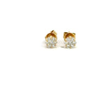 0.25 CTTW Cluster Earrings