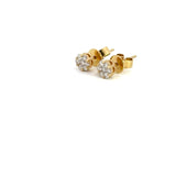 0.25 CTTW Cluster Earrings