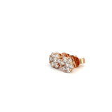0.75 CTTW Cluster Earrings