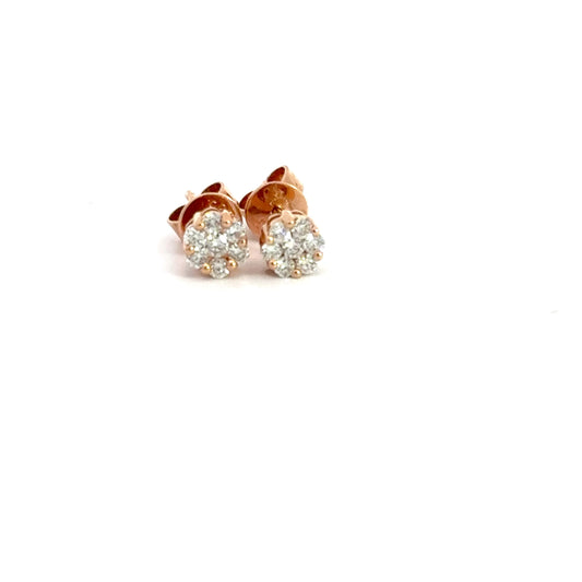 0.25 CTTW Cluster Earrings