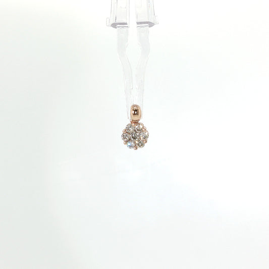 0.25 CTTW Cluster Pendant