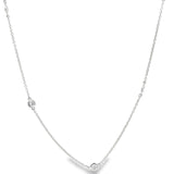 0.25 CTTW Station Necklace