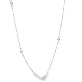0.25 CTTW Station Necklace