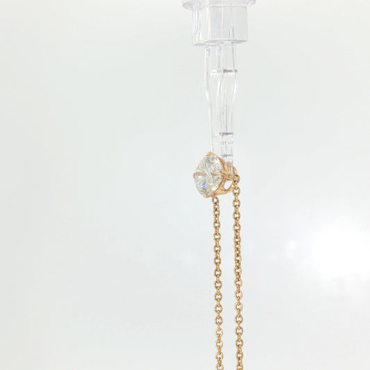 1.14 CTTW Pendant with Chain Necklace