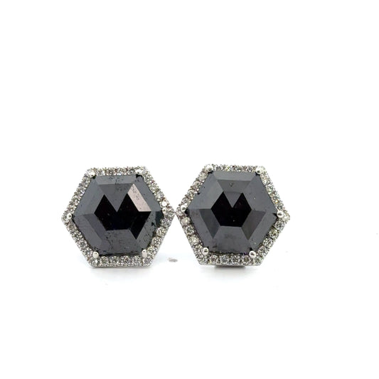 16.38 CTTW Halo Earrings