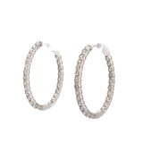 5.00 CTTW Hoops Earrings