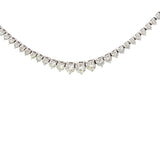 6.43 CTTW Graduated/Riviera Necklace