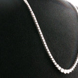 6.43 CTTW Graduated/Riviera Necklace