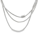 6.00 CTTW Straight-line Necklace