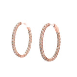 4.00 CTTW Hoops Earrings